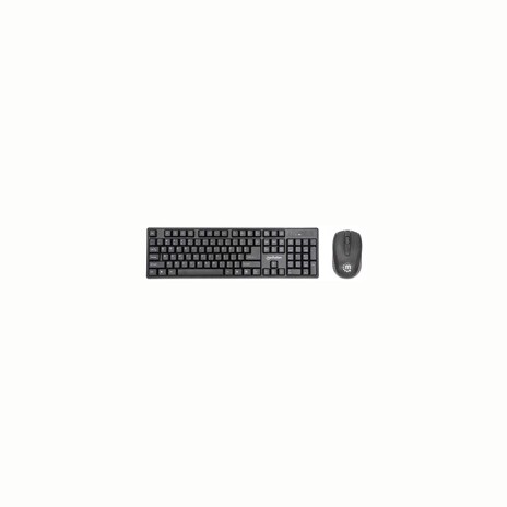 MANHATTAN Wireless Keyboard Mouse Combo, Balkan layout, black