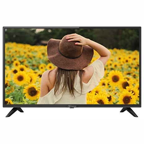 STRONG LED TV 32"/ SRT32HC2003/ HD Ready/ 1366x768/ DVB-T2/C/S2/ H.265/HEVC/ 2x HDMI/ 2x USB/ SCART/ černá/ F