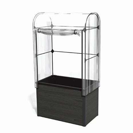 Květináč KETER Maple Green House s fóliovníkem Graphite