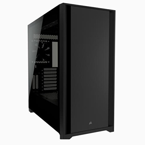 CORSAIR 5000D Tempered Glass BLACK ATX Mid-Tower Case černý ATX PC Case bez zdroje, průhledná bočnice
