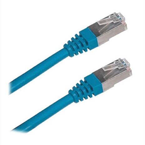 XtendLan Patch kabel Cat 6A SFTP LSFRZH 10m - modrý