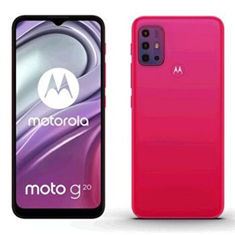 MOTOROLA Moto G20 4+64GB Dual SIM Flamingo Red