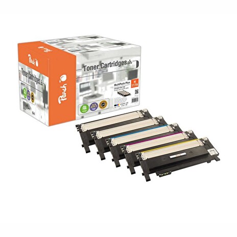 PEACH kompatibilní toner HP W2072A, CombiPack plus