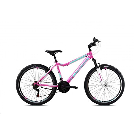 Horské jízdní kolo Capriolo DIAVOLO DX 600 FS 26"/18HT pink-turq. 17" (2021)