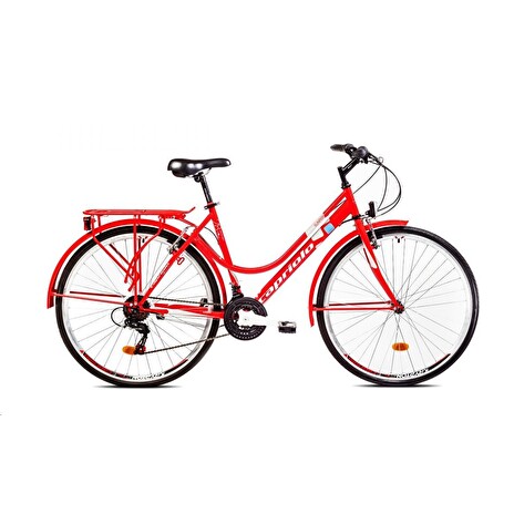 Trekové jízdní kolo Capriolo TOUR-SUNRISE Lady 28"/18HT červené