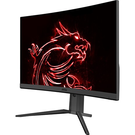 MSI Gaming monitor Optix G27CQ4P, 27" zakřivený /2560 x 1440 (WQHD)/VA LED, 165Hz/1ms/3000:1/250cd / m2/ 2xHDMI/DP