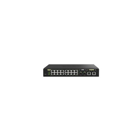 QNAP switch QSW-M2116P-2T2S (2x10GbE SFP+/2x10GbE RJ45/16x2,5GbE/18xPoE)