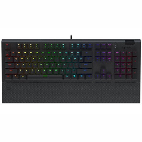 SPC Gear klávesnice GK650K Omnis / mechanická / Kailh Blue / RGB / kompaktní / CZ layout / USB