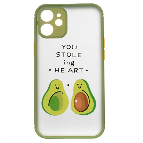 COLORWAY Smart Matte 3D Print Case/ Apple iPhone 12 mini/ Avocado green