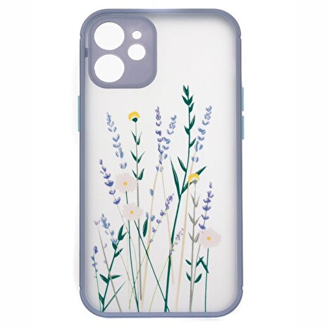 COLORWAY Smart Matte 3D Print Case/ Apple iPhone 12 mini/ Flowers color