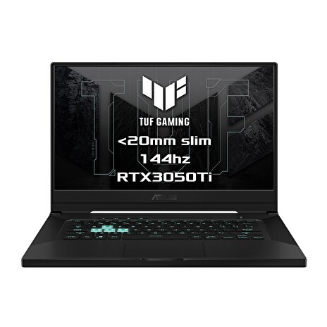 ASUS TUF Dash F15 FX516PE-HN023T i7-11370H/16GB/1TB SSD/RTX3050Ti/15,6" FHD/IPS/144Hz/2roky Pick-up & Return/Win10/šedý
