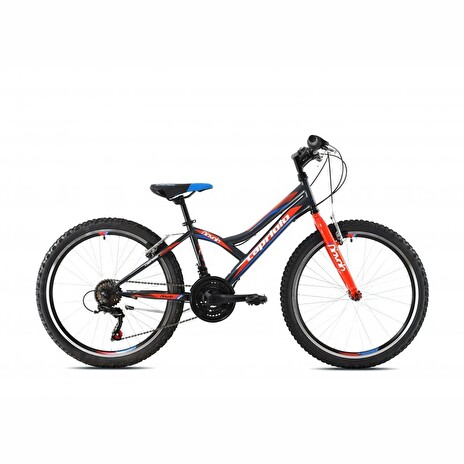 Horské jízdní kolo Capriolo DIAVOLO 400 24"/13" modro/červeno/černé