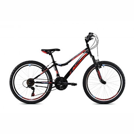 Horské jízdní kolo Capriolo DIAVOLO DX 400 24"/13" černo/červené
