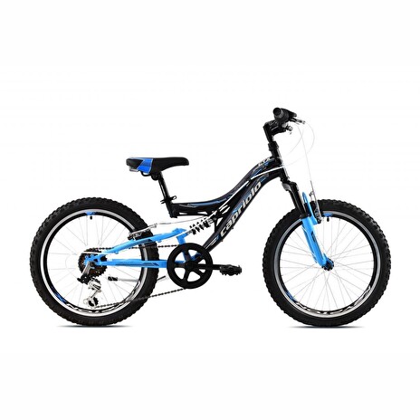 Celoodpružené jízdní kolo Capriolo CTX200 20" modro-černé
