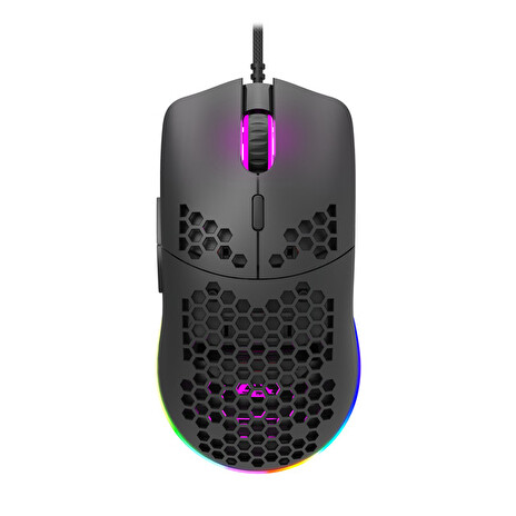 CANYON Herní myš drátová PUNCHER GM-11, až 4200 DPI, sensor Pixart PAW3519, makra, černá