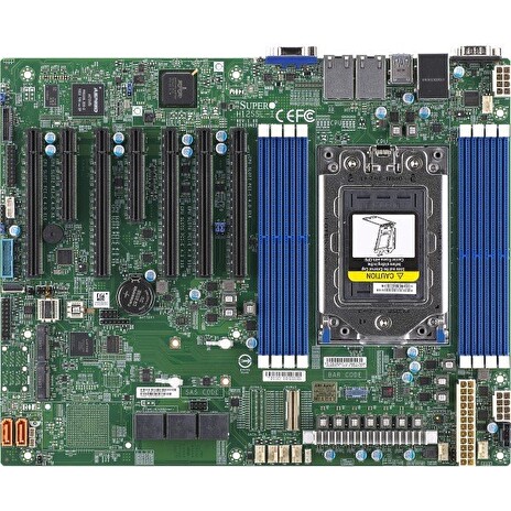 SUPERMICRO MB 1xSP3 (Epyc 7002 SoC), 8x DDR4, 16x SATA3 nebo 8x SATA+2x NVMe, 2x M.2, PCIe 4.0 (5 x16, 2 x8), 2x1Gb,IPMI