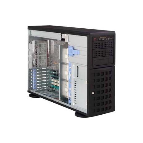 SUPERMICRO Tower/4U 8x 3,5" HS SAS/SATA, 2x 5,25", 1x 5,25" pro 3,5", 2x920W