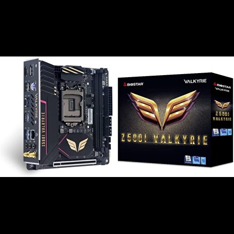 Biostar Z590i VALKYRIE, Mini-ITX, soc. Intel 1200, Z590, DDR4