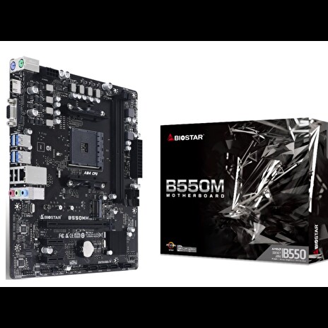 Biostar B550MH, mATX, soc. AMD AM4, B550, DDR4