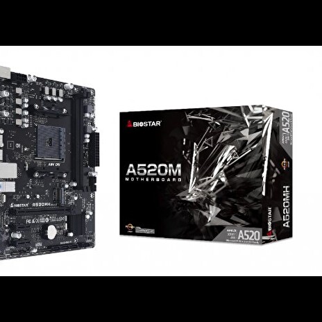 Biostar A520MH, mATX, soc. AMD AM4, A520, DDR4