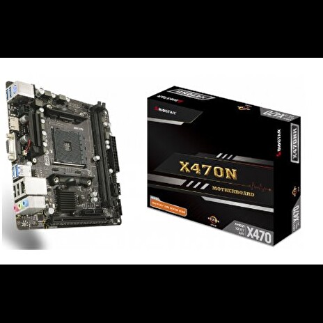 Biostar X470NH, Mini-ITX, soc. AMD AM4, X470, DDR4