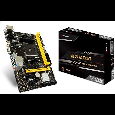 Biostar A320MH, mATX, soc. AMD AM4, A320, DDR4