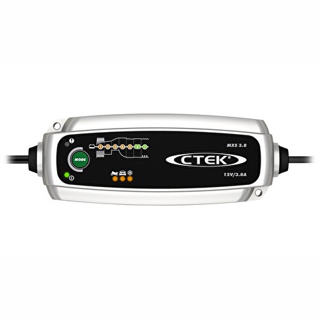 GOOWEI ENERGY nabíječka CTEK MXS 3.8, 12V, 0,8/3,8A, 1,2-80/130Ah