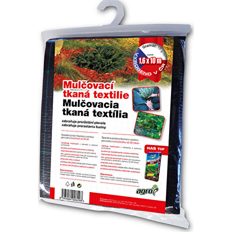 Textilie Agro mulčovací, tkaná 1.6 x 10 m, černá