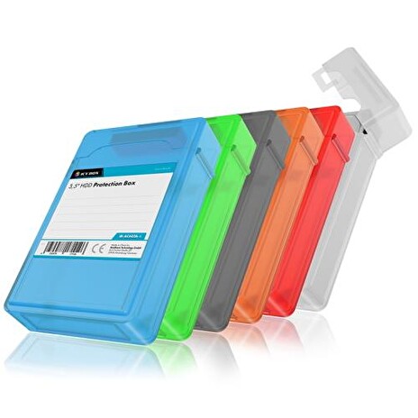 RAIDSONIC ICY BOX IB-AC602b-6 sada (6 ks) ochranných plastový boxů pro 3.5" HDD