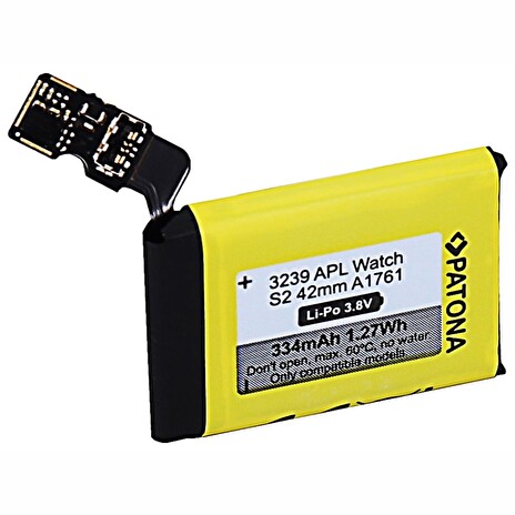 PATONA baterie pro chytré hodinky Apple Watch 2 334mAh A1761 42mm