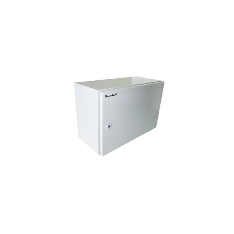 19" venkovní vodotěsný rozvaděč s krytím IP55, 7U, hloubka 280mm, šedý