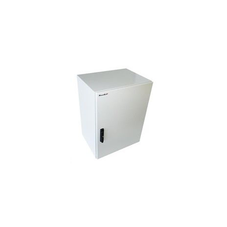 XtendLan 19" venkovní vodotěsný rozvaděč s krytím IP55, 17U, hloubka 450mm, 3-bodový zámek, šedý