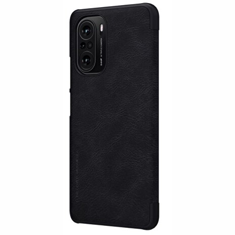 Nillkin Qin Book Pouzdro pro Xiaomi Poco F3 Black