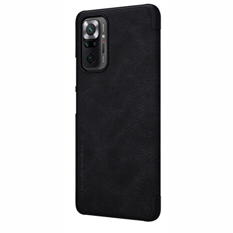 Nillkin Qin Book Pouzdro pro Xiaomi Redmi Note 10 Pro/10 Pro Max Black
