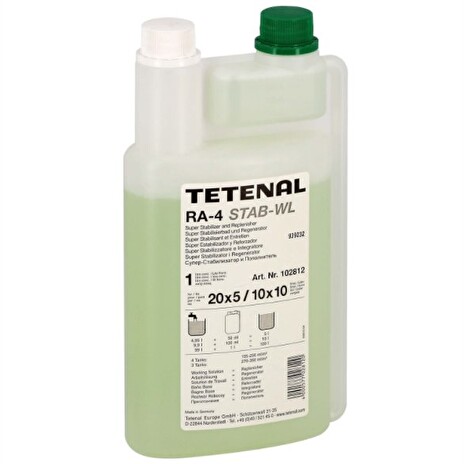 Chemie pro minilaby Tetenal RA-4 STAB-WL 20x5/10x10 L stabilizátor