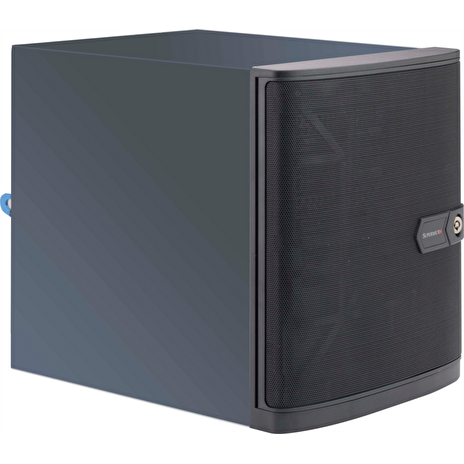 SUPERMICRO Mini-Tower 4x 3,5" HS SATA HDD + 2x Internal 2,5" SATA HDD,1x LP slot, 350W