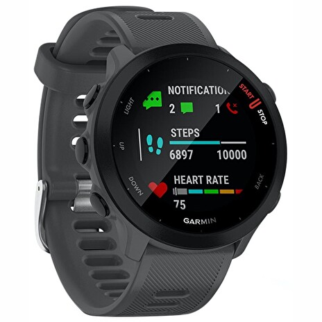 GARMIN běžecké GPS hodinky Forerunner 55 Grey