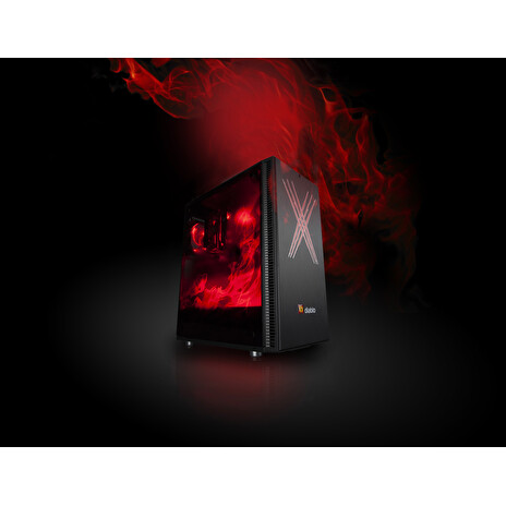 X-DIABLO Gamer X56 3060 (R5 5600X/16GB/SSD 1000GB NVME/RTX3060/W10/Wifi/LED/KB+M)