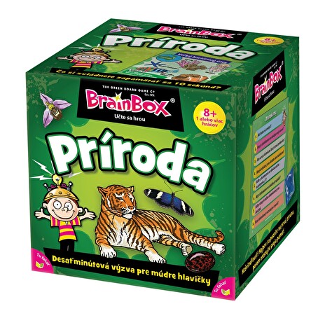 Hra GreenBoardGames Brainbox SK - príroda
