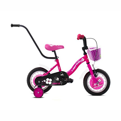 Dětské jízdní kolo Capriolo BMX 12"HT VIOLA růžovo-bílé