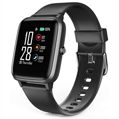 HAMA sportovní hodinky Fit Watch 5910/ voděodolné/ GPS/ pulz/ kalorie/ analýza spánku/ krokoměr/ černé