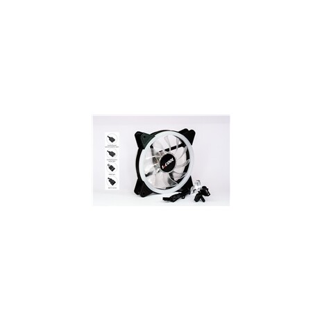 1stCOOL Fan AURA EVO Dual Ring ARGB ventilátor 12cm