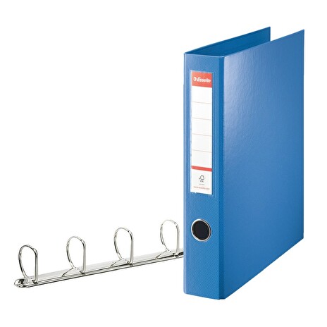 Esselte plast. kroužk. pořadač VIVIDA, 4DR/40mm, hřbet 60 mm, modrá