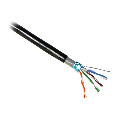 PLANET kabel FTP, drát, 4pár, Cat 5e, PE+PVC venkovní dvouplášť, Planet Elite, Dca, 1000m