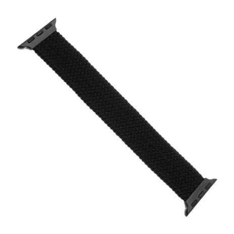 Řemínek FIXED Nylon Strap elastický nylonový pro Apple Watch 42/44mm, velikost L, černý