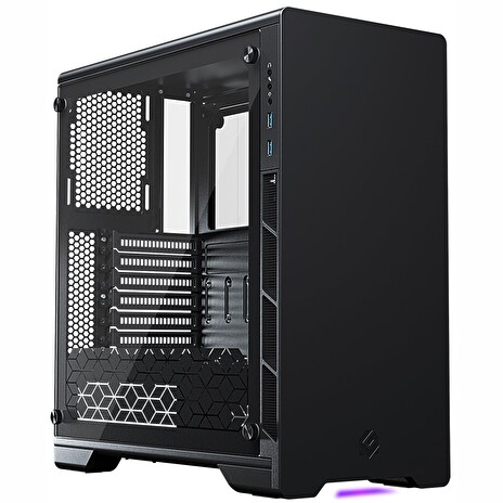 Metallic Gear by Phanteks NEO V2 / ATX / 2 x 120 mm fan / 2 x USB 3.0 / RGB / tvrzené sklo / černá