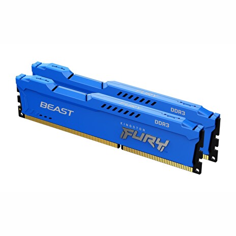 Kingston FURY Beast DDR3 16GB (Kit 2x8GB) 1600MHz DIMM CL10 modrá