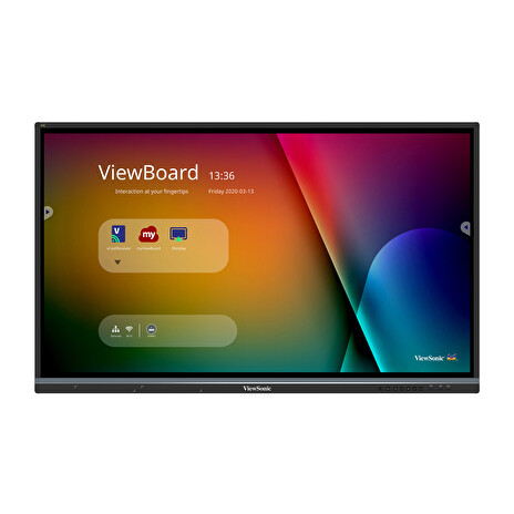 Viewsonic IFP5550 - 3 55" dotykový 4K/350cd/5000:1/8ms/3xHDMI/VGA/RS232/PC Slot/8xUSB/LAN/RAM 3GB/Repro 2x10W+1x15W/VESA
