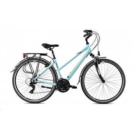 Trekové jízdní kolo Capriolo TOURING ROADSTER LADY 28"/17" tyrkysové