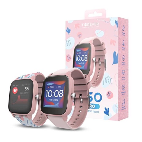 Chytré hodinky Forever IGO PRO JW-200 růžové